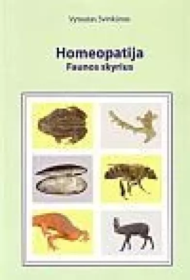 Homeopatija: Faunos skyrius