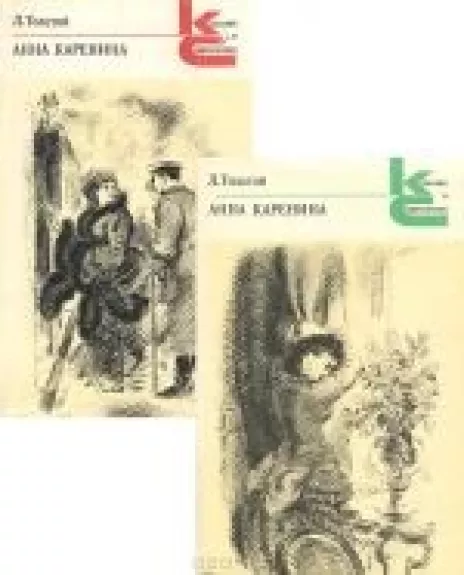 Анна Каренина (2 книги) - Лев Николаевич Толстой, knyga