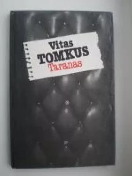 Taranas - Vitas Tomkus, knyga