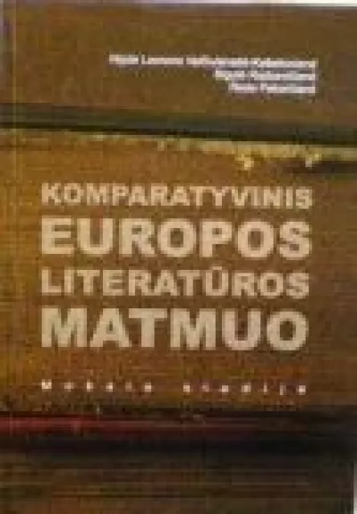 Komparatyvinis Europos literatūros matmuo