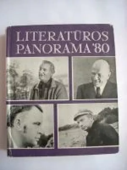 LiIteratūros panorama 80 - Arvydas Valionis, knyga