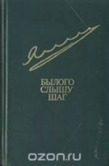 Былого слышу шаг