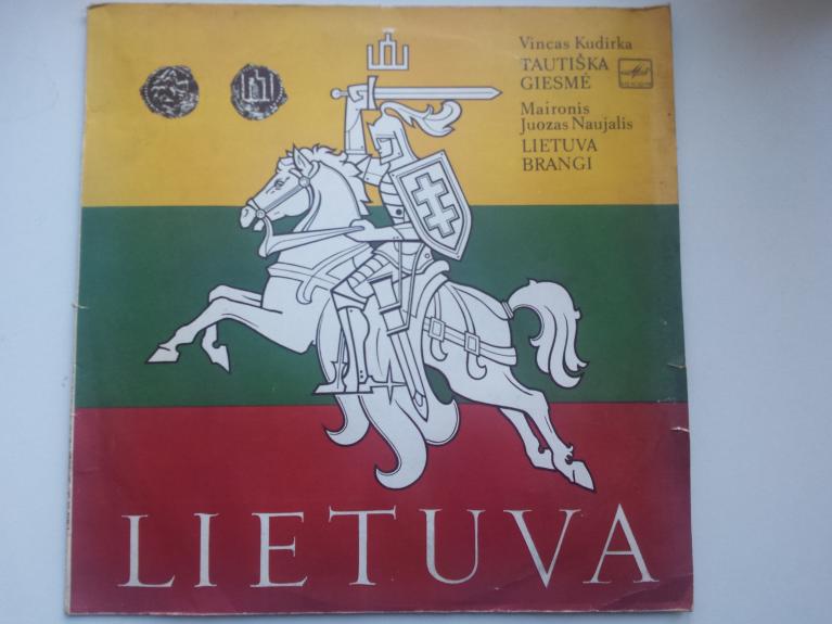 Tautiška Giesmė / Lietuva Brangi - Vincas Kudirka, plokštelė