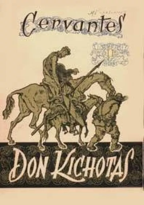 Išmoningasis idalgas Don Kichotas iš La Mančos (2 tomai) - Migelis Servantesas, knyga