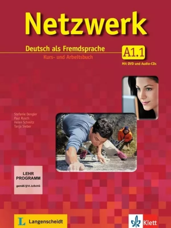 Netzwerk Deutsch als Fremdsprache Kurs- und Arbeitsbuch - Stefanie Dengler, knyga
