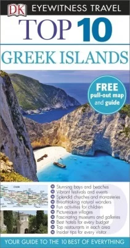 DK Eyewitness Top 10 Travel Guide: Greek Islands - CAROLE FRENCH, knyga
