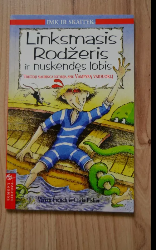 Linksmasis Rodžeris ir nuskendęs lobis - V. French, C.  Fisher, knyga