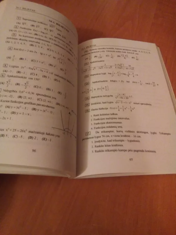 Pasiruoškime baigiamajam matematikos egzaminui - V. Mockus, A.  Jocaitė, knyga