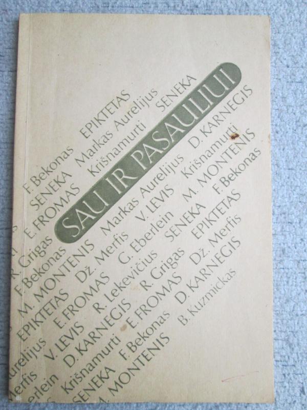 Sau ir pasauliui - R. Grigas, knyga 3