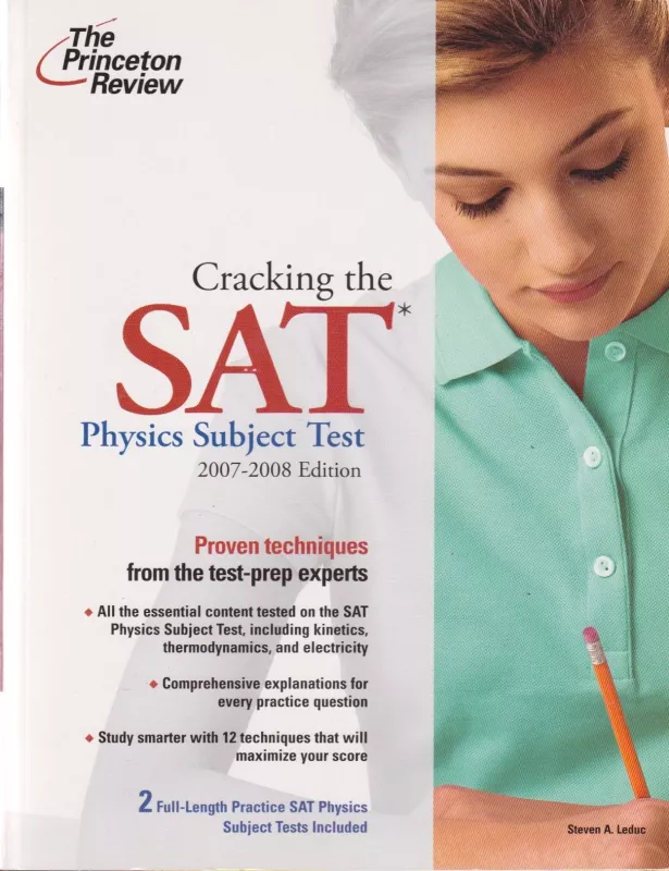 Cracking the SAT Physics Subject Test - Autorių Kolektyvas, knyga