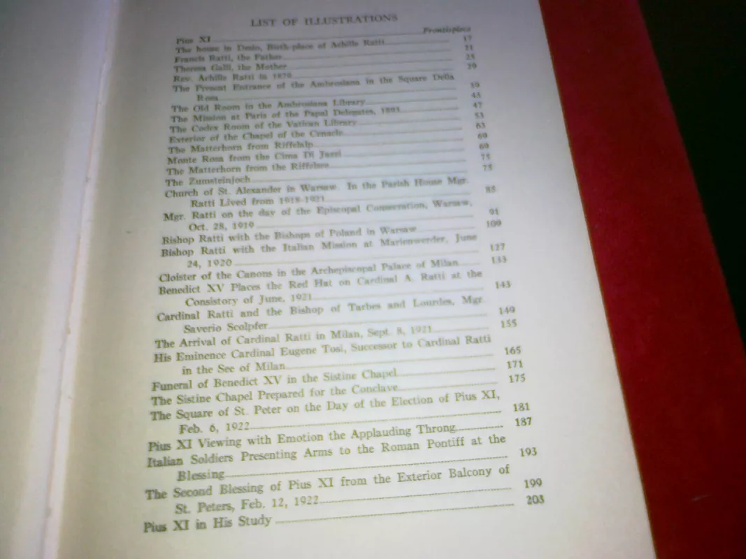 The life of Pius XI - A. Novelli, knyga