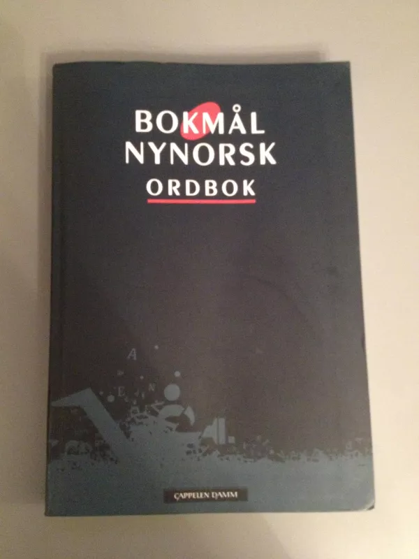 Bokmål-nynorsk ordbok - Knut Lindh, knyga 3