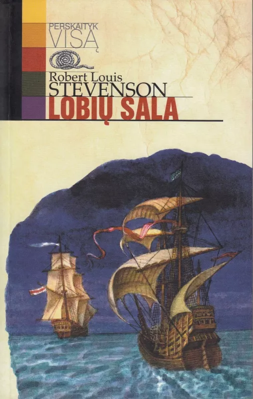 Lobių sala - Robert Louis Stevenson, knyga