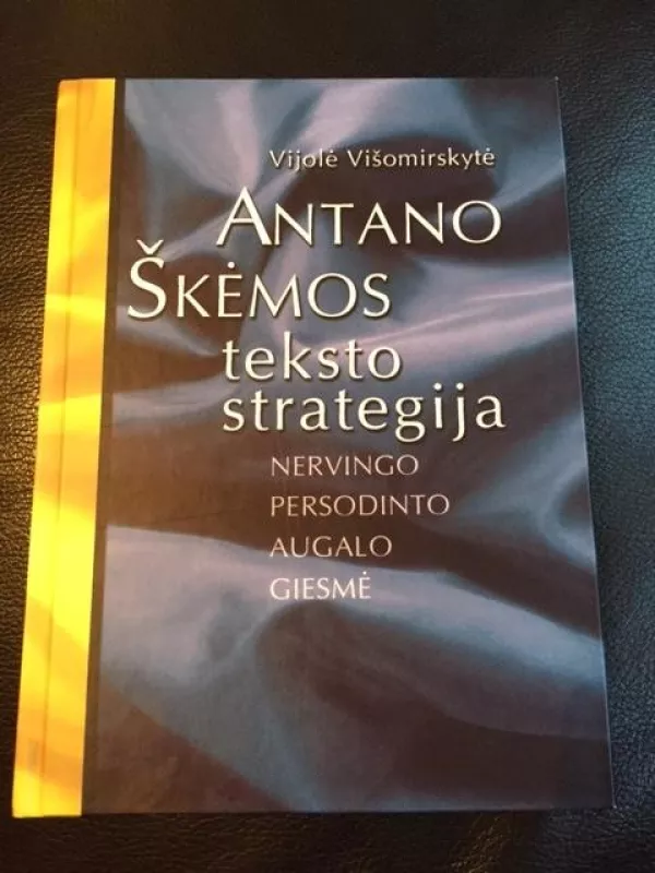 Antano Škėmos teksto strategija: Nervingo persodinto augalo giesmė - Vijolė Višomirskytė, knyga