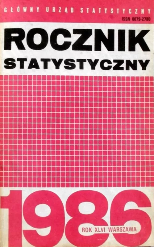 Rocznik statystyczny 1986 - Autorių Kolektyvas, knyga 3