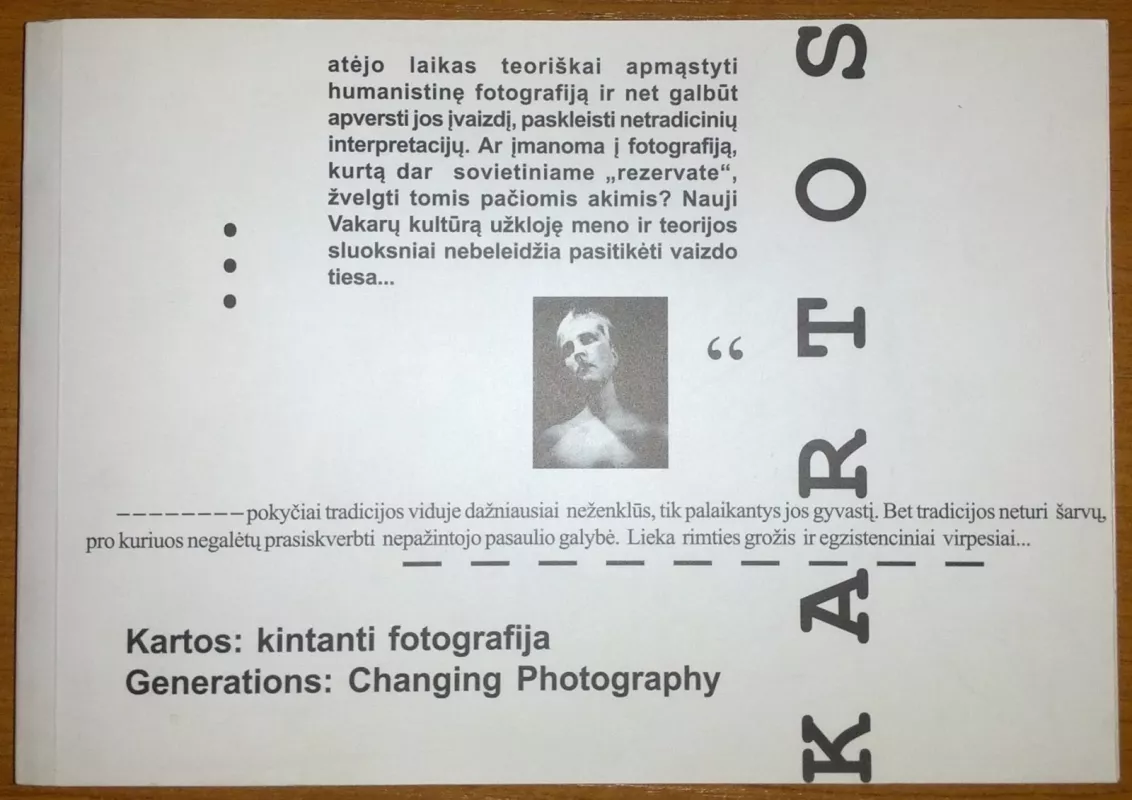 Kartos: kintanti fotografija - Autorių Kolektyvas, knyga 3