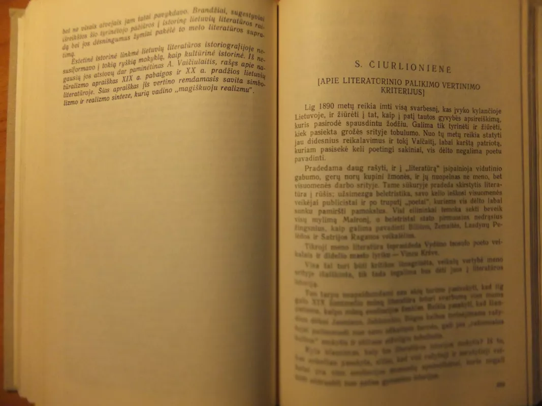 Lietuvių literatūros istoriografijos chrestomatija (iki 1940 metų) - Leonas Gineitis, knyga 4