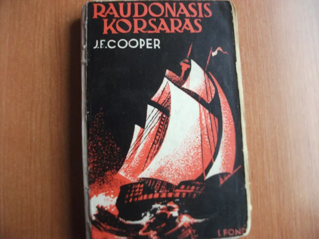RAUDONASIS KORSARAS - James Fenimore Cooper, knyga