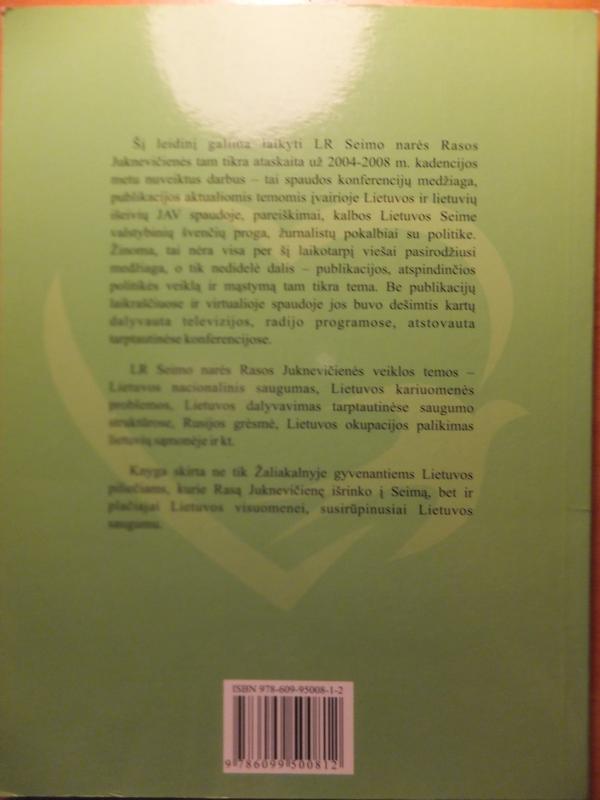 Politika mano gyvenime nebuvo planuota - Rasa Juknevičienė, knyga 5