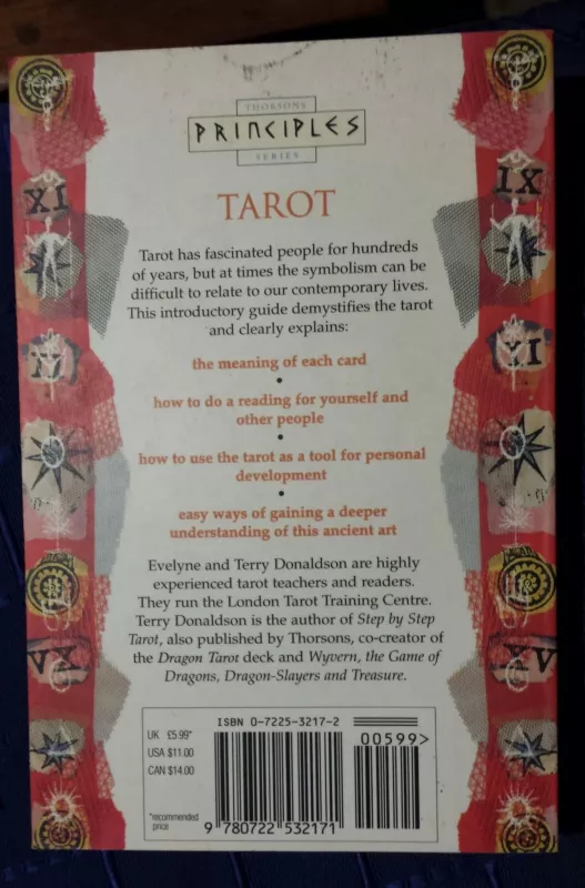 Tarot - Evelyne and Terry Donaldson, knyga
