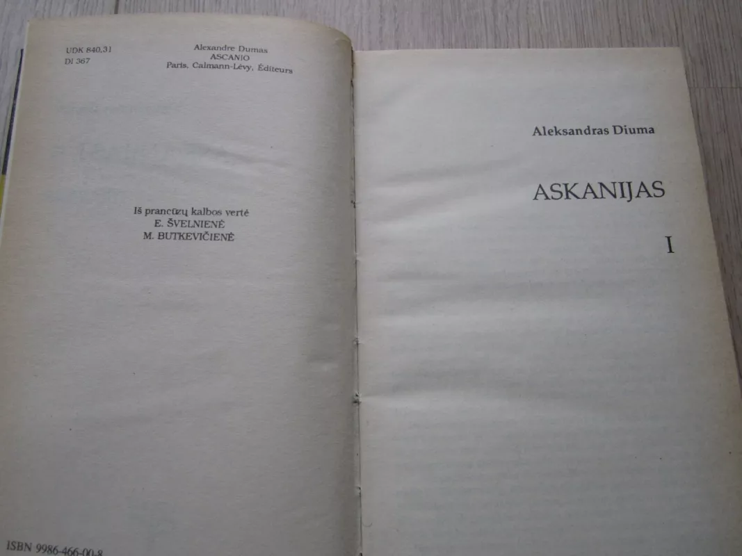 Askanijas - Aleksandras Diuma, knyga 4