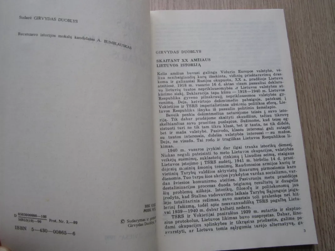 XX amžius: Lietuvos valstybingumo problemos - Girvydas Duoblys, knyga 4