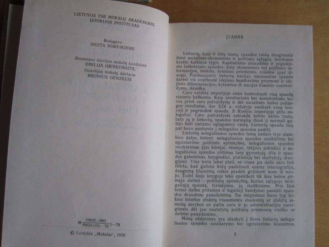 Nelegalioji lietuvių spauda kapitalizmo laikotarpiu (ligi 1904 m.) - Vytautas Merkys, knyga 5