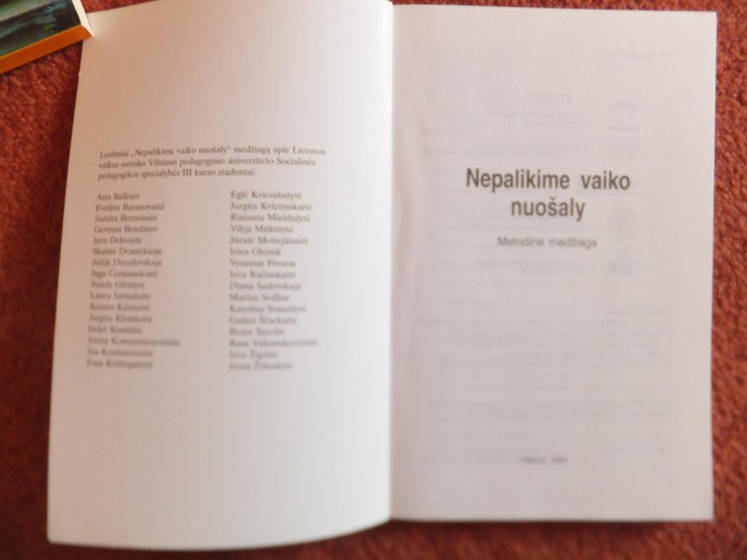 Nepalikime vaiko nuošaly - Autorių Kolektyvas, knyga 3