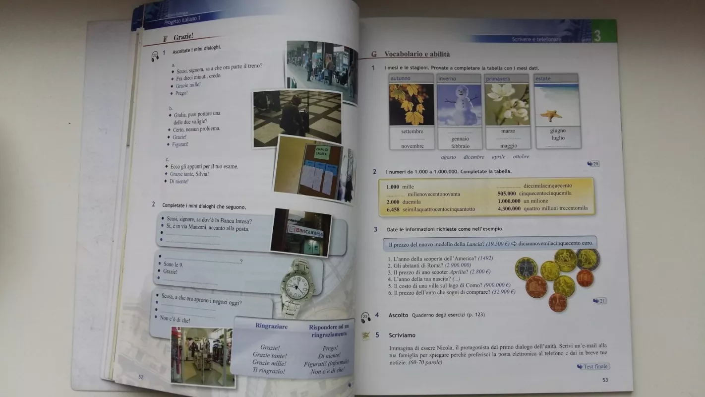 Nuovo progetto italiano. Libro dello studente. Con CD-ROM: Nouvo Progetto 1 libro dello studente   CD-ROM - T.Marin S.Magnelli, knyga 3
