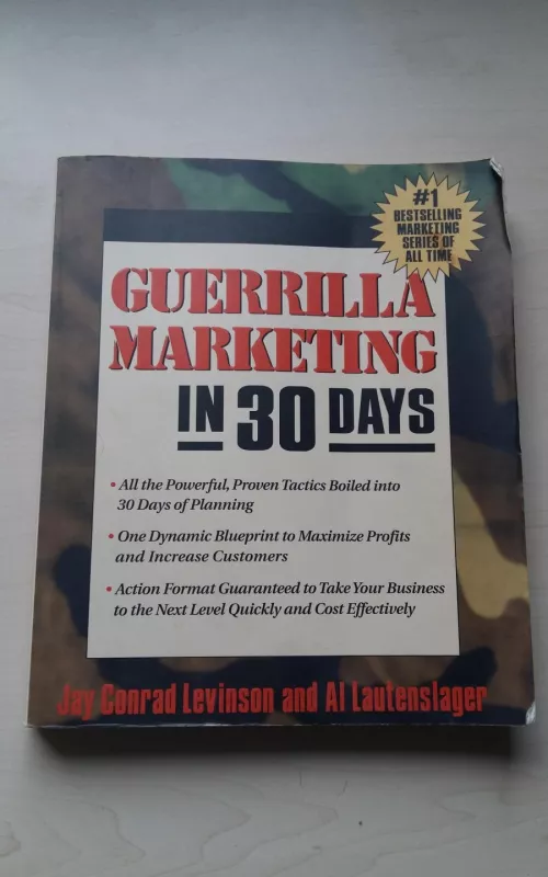 Guerrilla marketing in 30 days - Autorių Kolektyvas, knyga