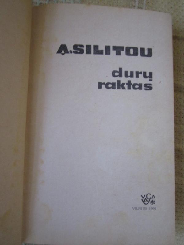 Durų raktas - A. Silitou, knyga 3