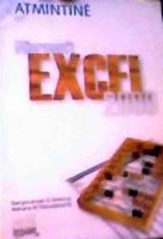 Microsoft Excel 2000: atmintinė - Birutė Leonavičienė, knyga