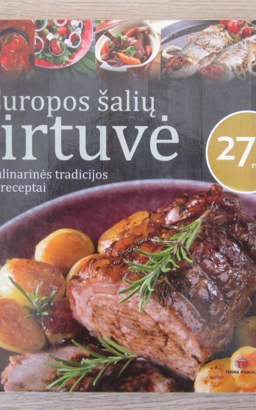 Europos šalių virtuvė - Daiva Dmuchovska, knyga 2