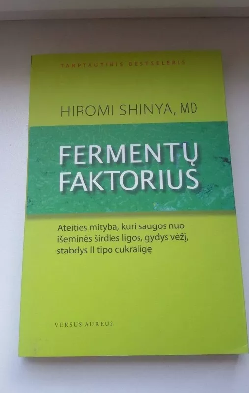 Fermentų faktorius - Shinya Hiromi, knyga