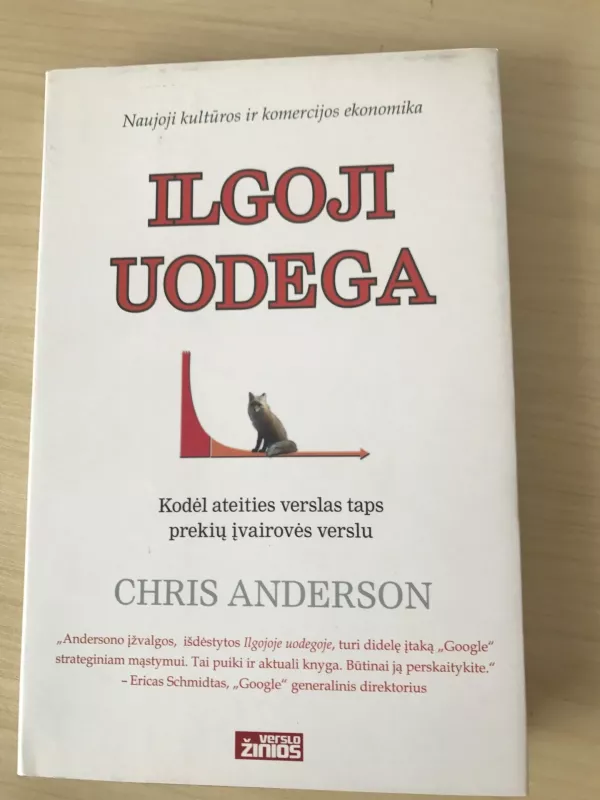 Ilgoji uodega - Chris Anderson, knyga 3