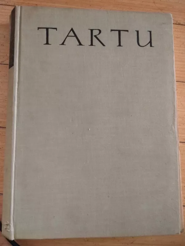 Tartu - R. Pangsepp, knyga