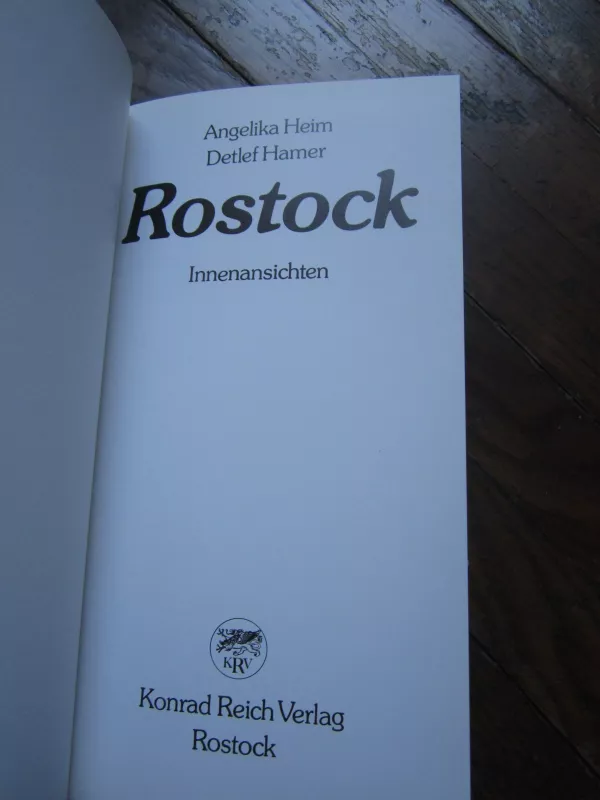 Rostock - Detlef Hamer, knyga 5