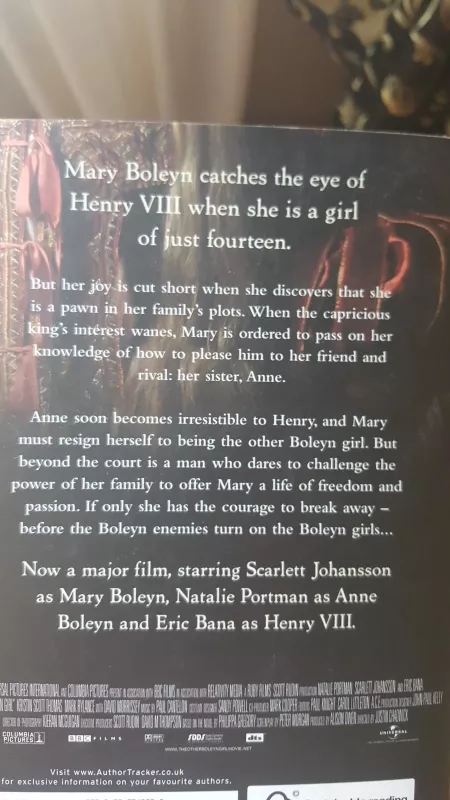 The Other Boleyn Girl - Philippa Gregory, knyga