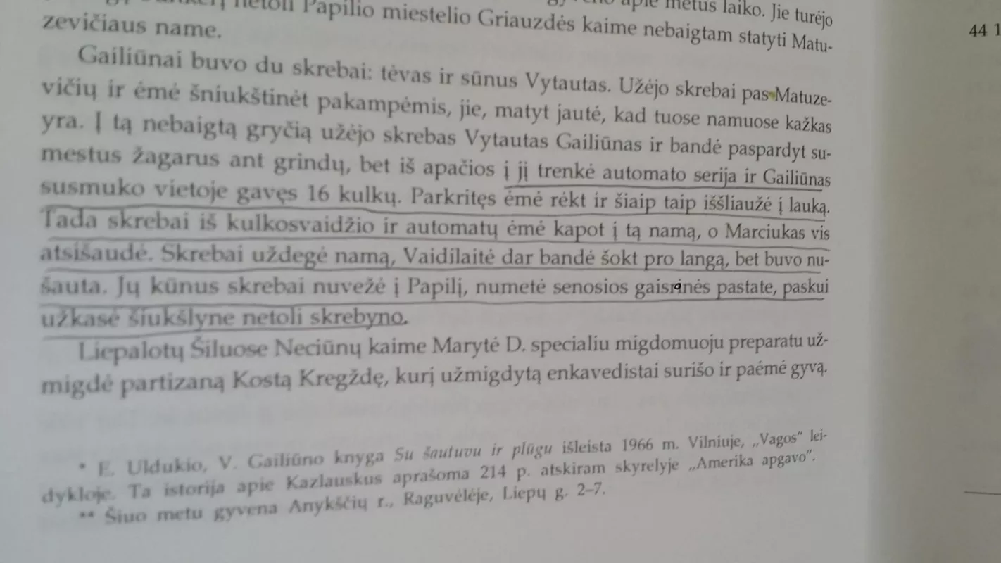 Aukštaitijos partizanų prisiminimai (4 dalis) - Romas Kaunietis, knyga