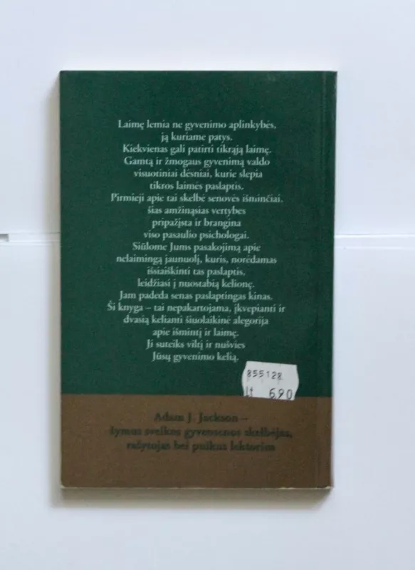 Tikros laimės paslaptys - Jackson Adam J., knyga 3