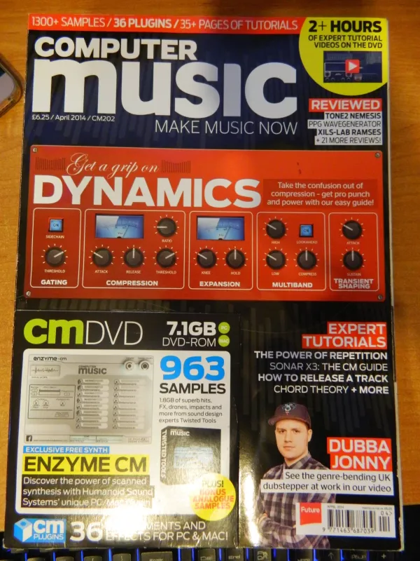 Computer music April 2014 (CM202)+DVD - Future Publishing LTD., knyga