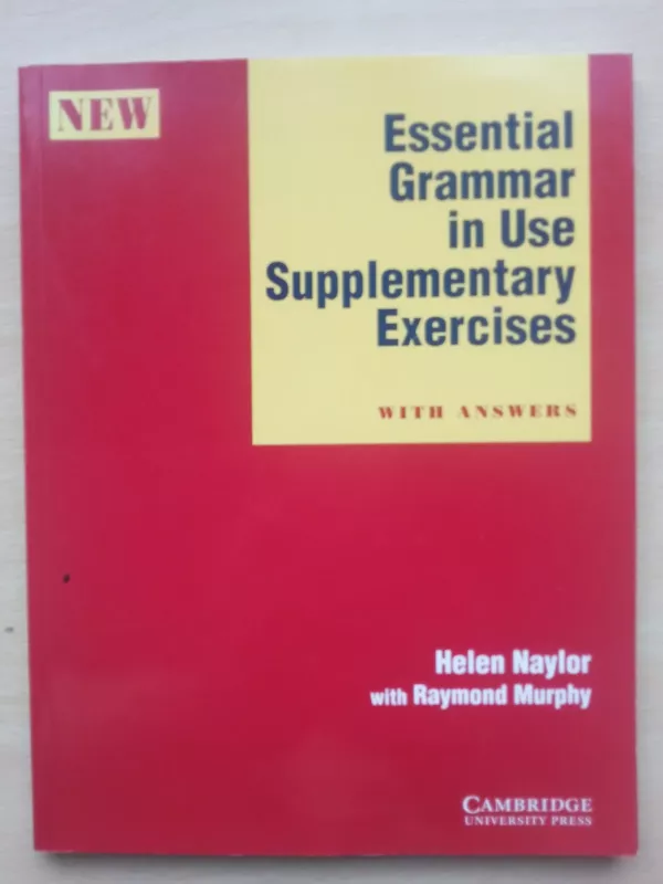 Essential Grammar in Use Supplementary Exercises - Raymond Murphy, knyga