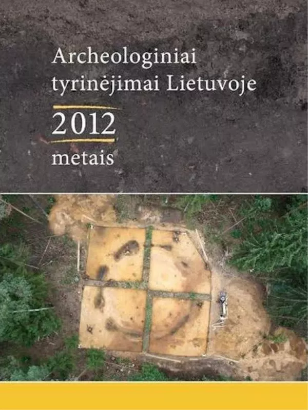 Archeologiniai tyrinėjimai Lietuvoje 2012 metais - Autorių Kolektyvas, knyga