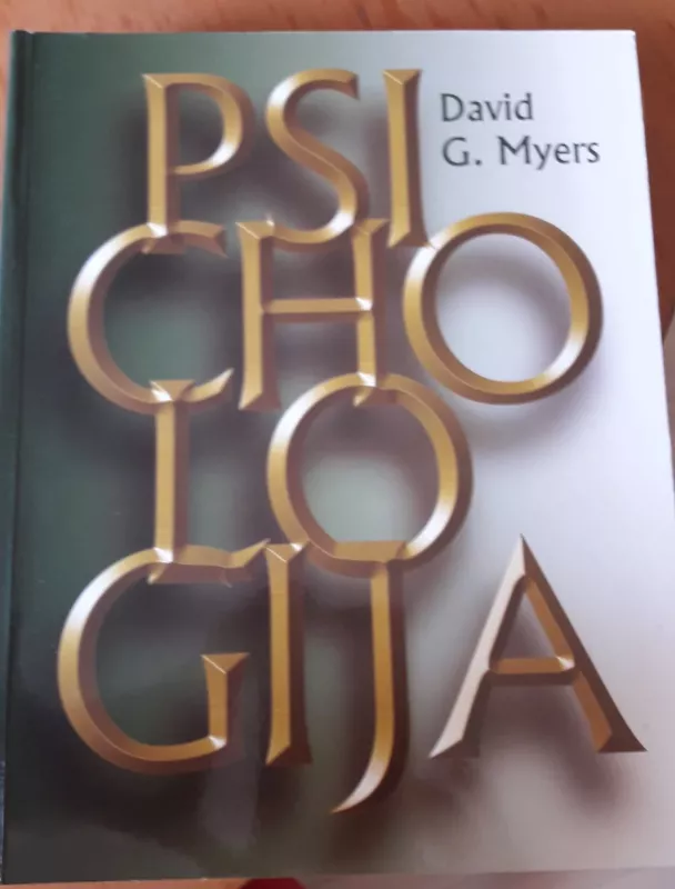 Psichologija - David G. Mayers, knyga