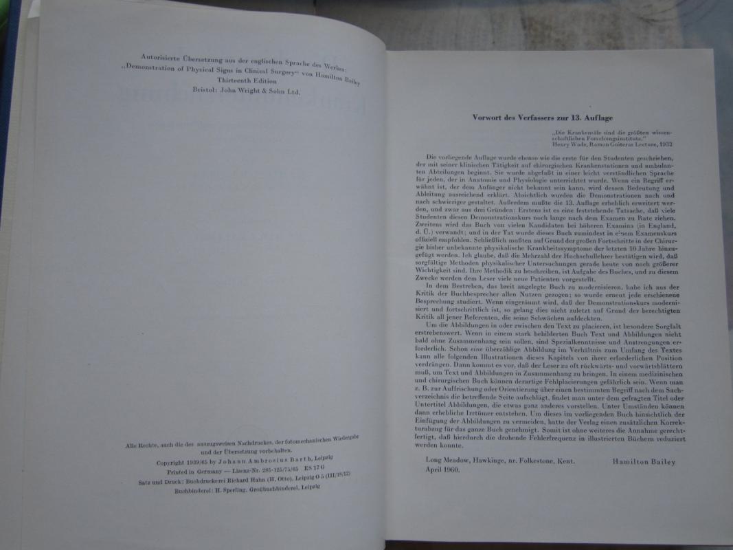 Die chirurgische Krankenuntersuchung - Hamilton Bailey, knyga 4