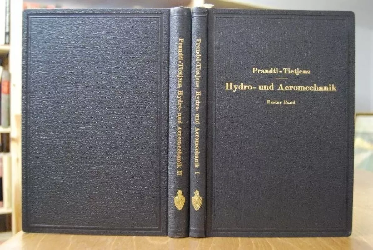 Hydro - und Aeromechenik - Prandtl Tietjens, knyga