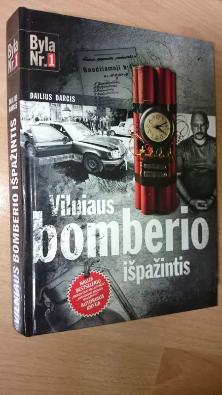 Vilniaus bomberio išpažintis - Dailius Dargis, knyga