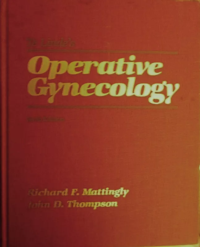 Operative gynecology - Autorių Kolektyvas, knyga