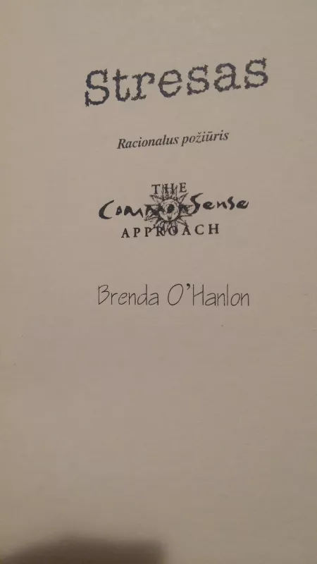 Stresas - Brenda O'Hanlon, knyga 2