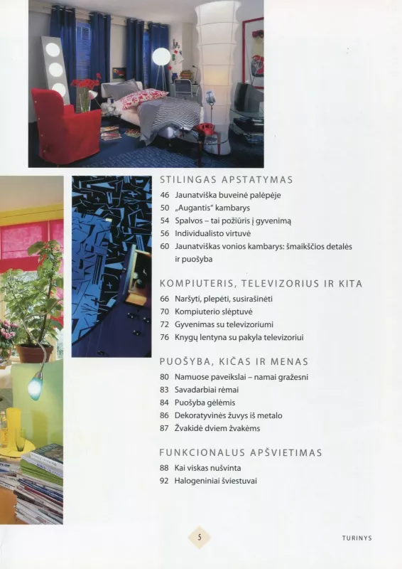 Jaunuolio kambarys - Junges Wohnen, knyga 2